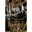 Candelabru modern antichizat 12xE14/40W, Miramare LU 2406/8+4 Silber Gold Orion
